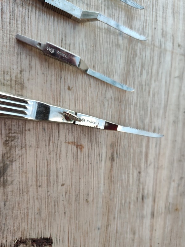 Rare H. Pfau Germany Surgical Saws - Lot of 4 - gallery