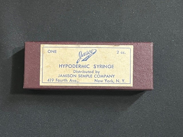 Jamison Semple Company Jasco Hypodermic Syringe 2cc
