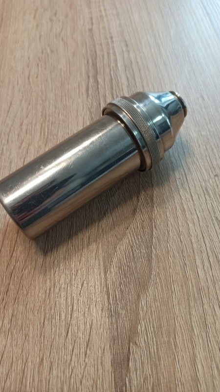 Vintage miniature polish stainless steel sterilizer. 1960-70. Original gallery