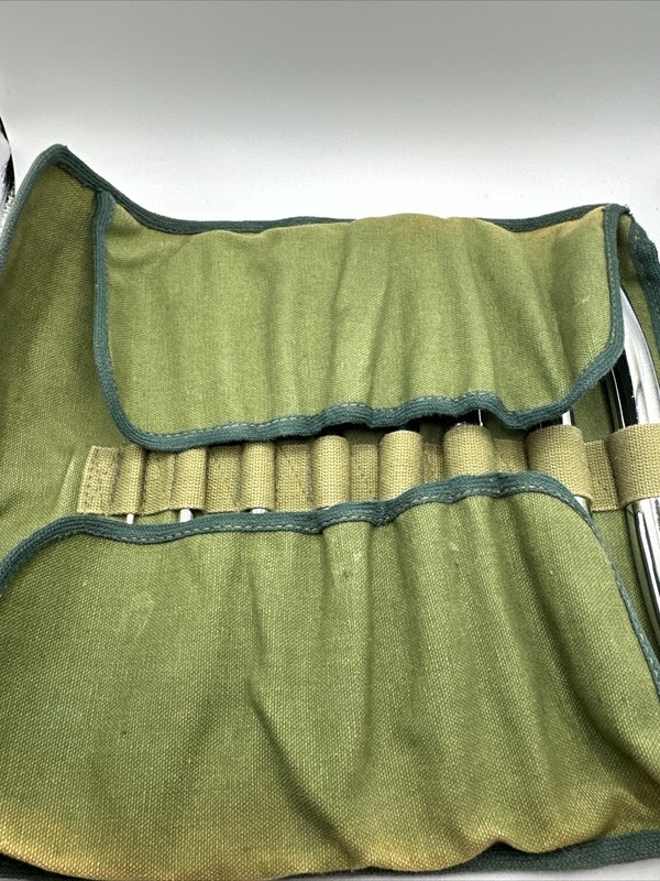Vintage German Surgical Uterine Dilator Set Chrome Aloe & Sklar gallery