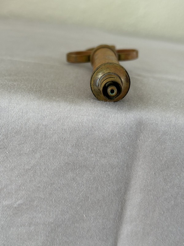 Antique Vintage Brass & Copper Medical Syringe gallery