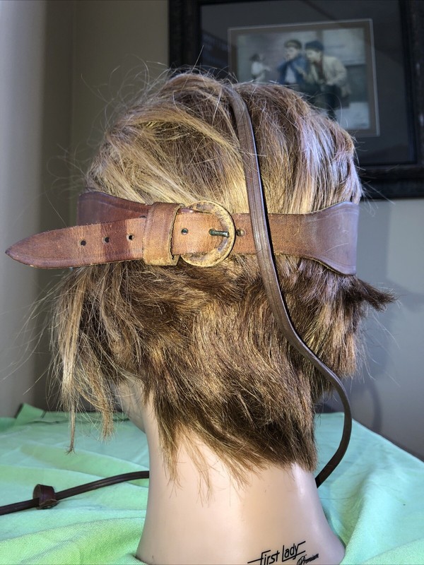 Antique Doctor’s Medical Head Lamp Flashlight Leather Headband Quack Medicine gallery
