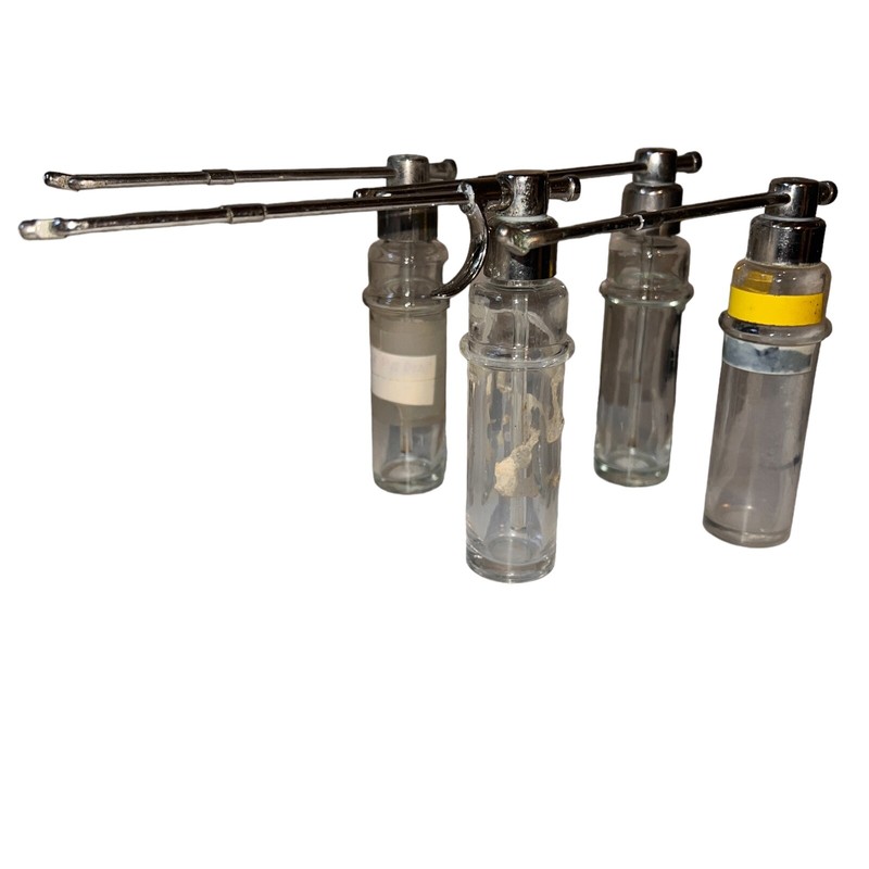 Powder Blower DeVilbiss #175 Lot of 4 - Glass Bottles gallery