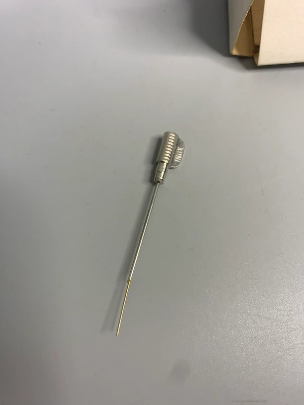 vintage Super Elite 10 hypodermic needle medical shot acier inoxydable from 1940 gallery