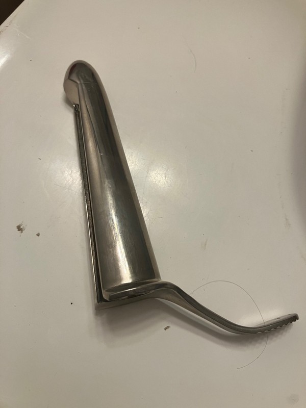 VINTAGE BRINCKERHOFF (?) MEDICAL RECTAL ANAL SPECULUM VERY NICE COLLECTIBLE