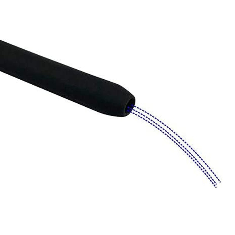 Silicone Nozzle Enema ASilicone 100cm*12mm black, Black gallery