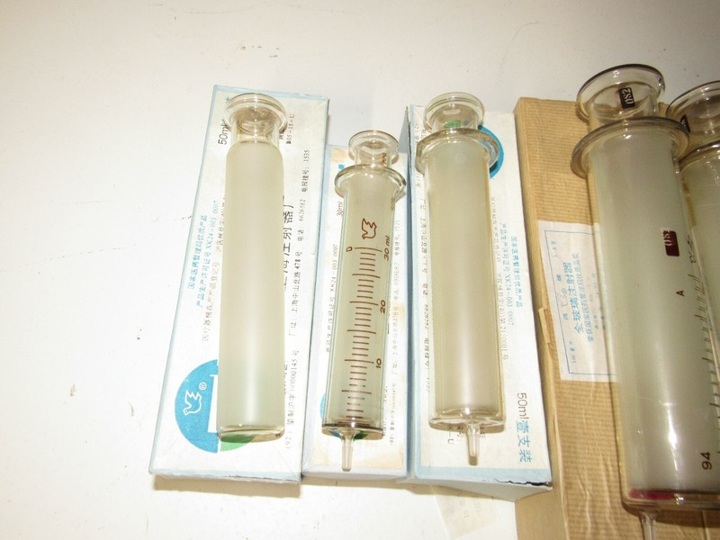 Lot of Vintage Glass Syringes. See Description. FAST FREE SHIPPING. gallery