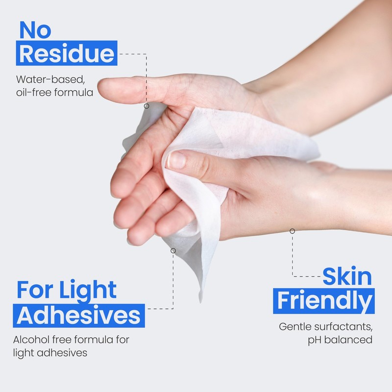 Adhesive for Skin - 5"x7" 50 - Stoma Adhesive - Alcohol for Sensitive Skin - ... gallery