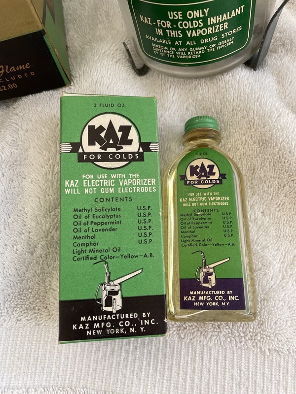 VINTAGE ANTIQUE KAZ NO. 45 ELECTRIC VAPORIZER gallery