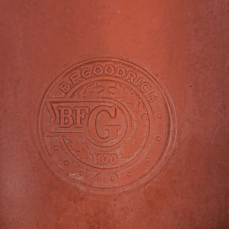 Vintage B F Goodrich Red Rubber Throat Ice Bag #40 In Original Box Includes Tie gallery