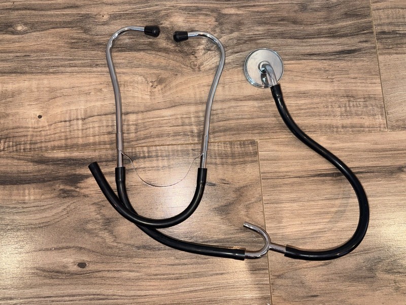 Vintage Lumiscope Bowles Stethoscope 200-002 Medical Doctor Nurse Tool USA