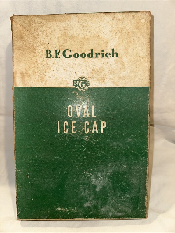 VINTAGE BF GOODRICH OVAL ICE (Bag) CAP #29 in the ORIGINAL BOX