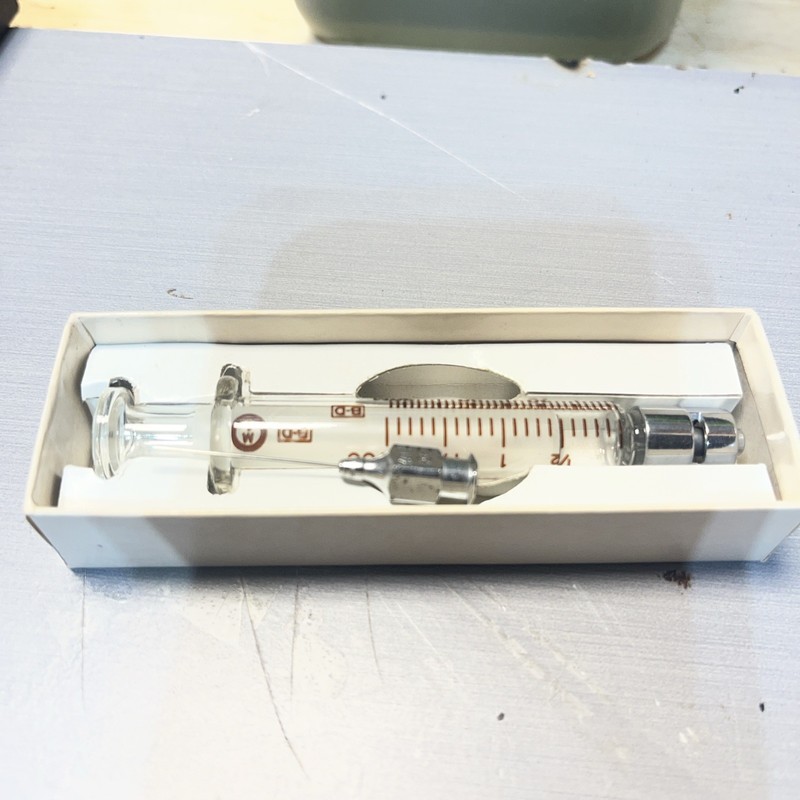 Vintage B-D Yale Luer-Lok Multifit 2cc. Interchangeable Syringe. gallery