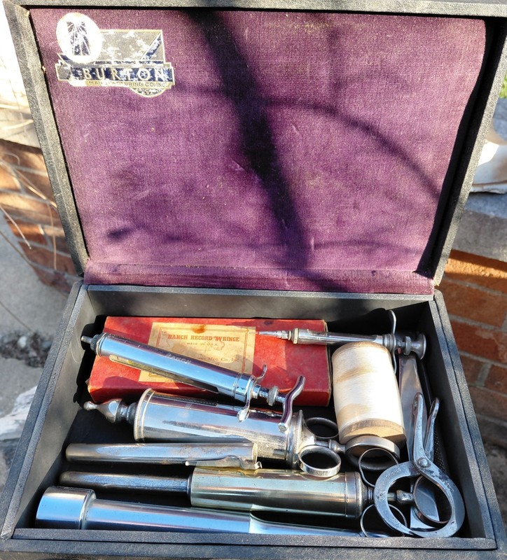 Vintage Veternarian Medical Instruments