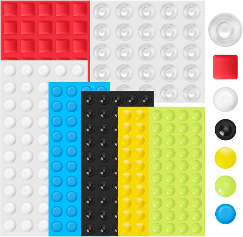 245PCS Bump Dots for Visually Impaired, Assorted Styles Braille Stickers, Low Vi