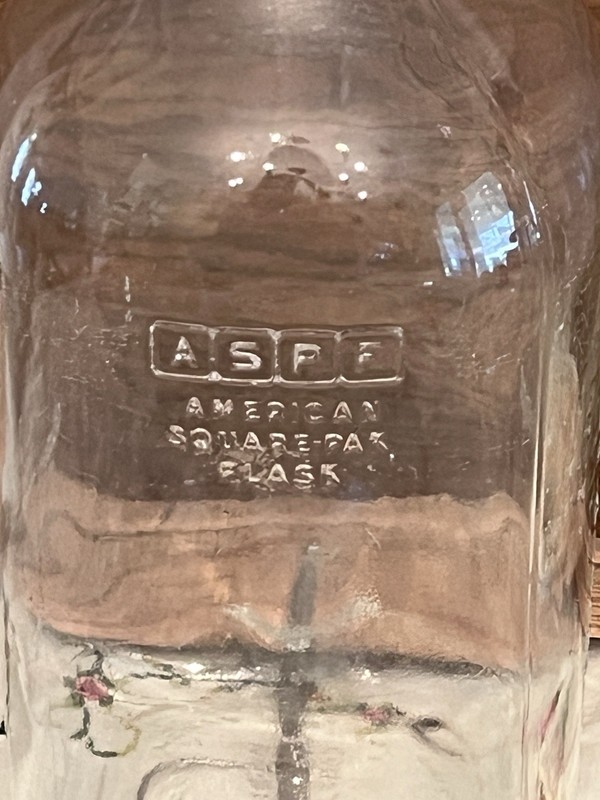 Vintage Pyrex Amsco ASPF American Square Pak Flask SOLD INDIVIDUALLY gallery