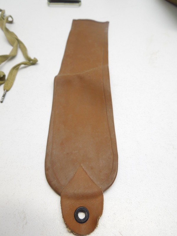 VINTAGE DAVOL THROAT ICE BAG Rubberized with original lace and clasp. gallery