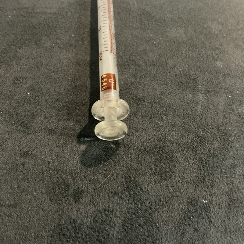 Vintage BD YALE 1cc 1YT Glass Tuberculin Syringe Becton Dickinson & Co gallery