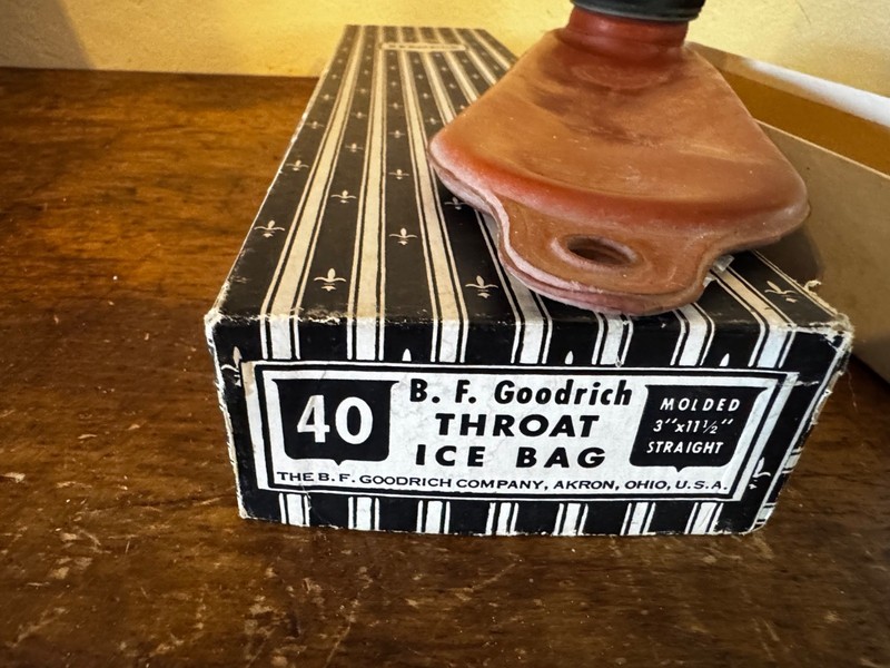 BF. Goodrich throat ice bag, original box. gallery