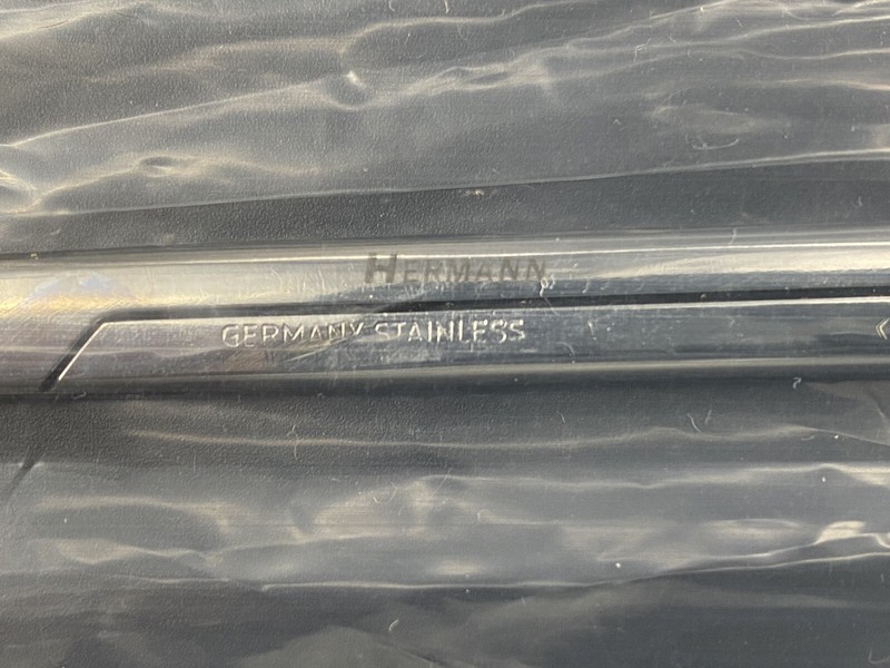 Vtg Hermann Germany Stainless Steel Surgical Scissors Curved Dental 6.25" NOS gallery