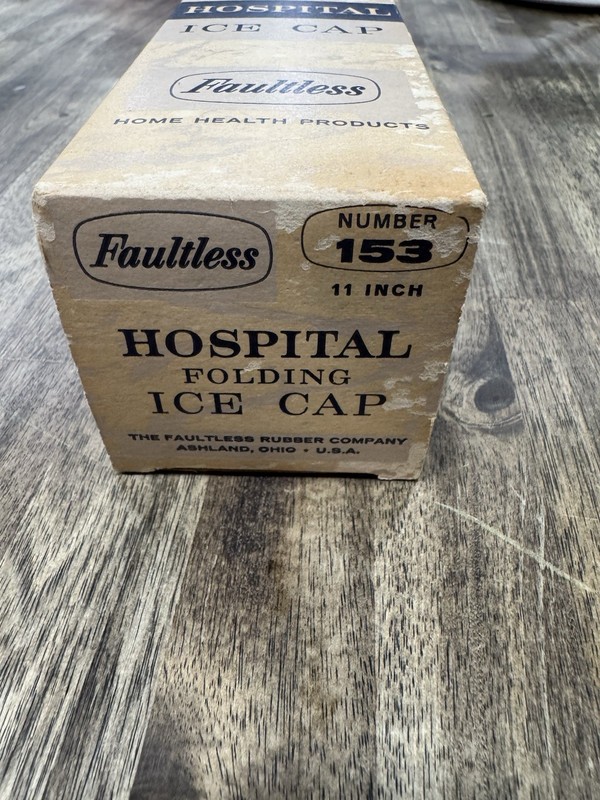 Vintage Faultless Hospital Ice Cap W/Box gallery