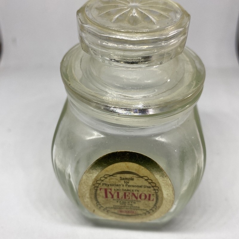 very rare Tylenol bottle from before Johnson & Johnson acquired McNeil industri