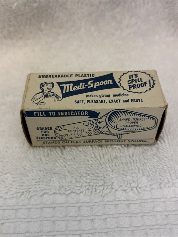 Vintage Medi-Spoon Dose Meter In Original Box RARE #750