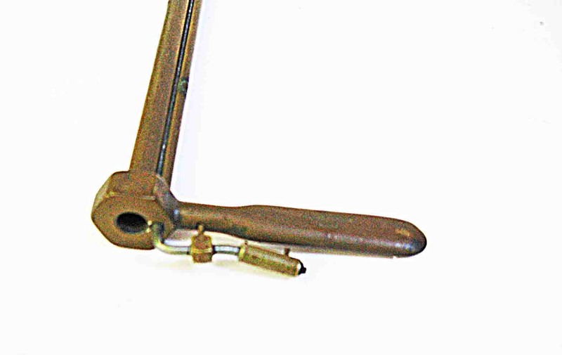 Uncommon "PILLING PHILA-USA" marked EXTRA LONG 15" Brass LARYNGOSCOPE w/ Light gallery