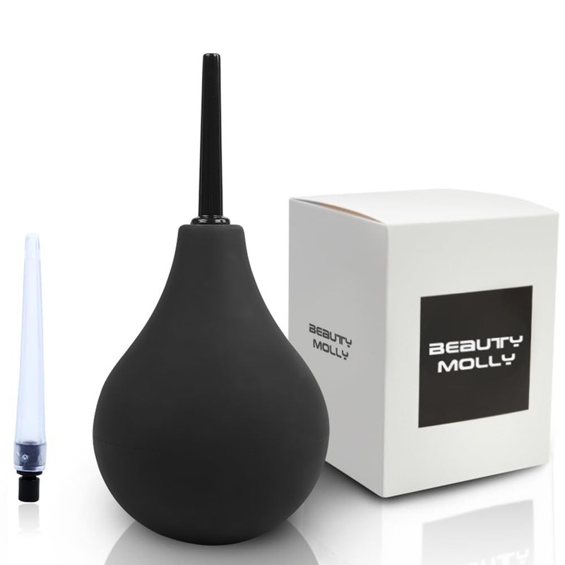 Beauty Molly Anal Douche Superior Medical 7 Ounce (Pack of 1), Black