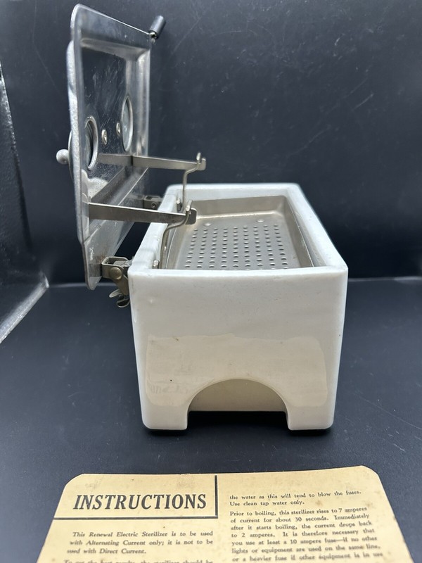 Vintage Porcelain Electric Sterilizer American Sundries Company gallery