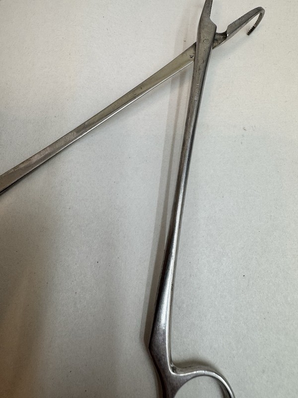 Mayer & Phelps London Nasal Dressing Forceps ENT Surgical Instrument gallery