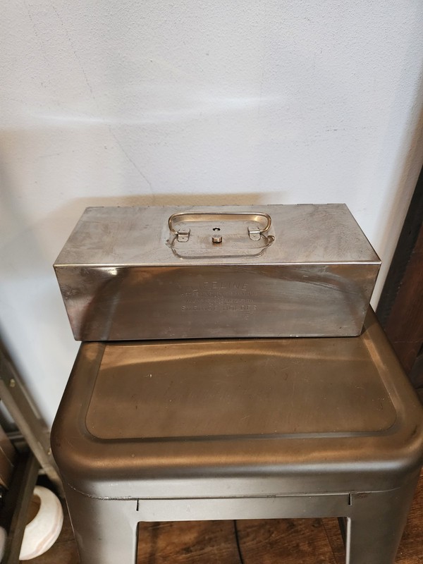 VINTAGE LIFELINE HETHERINGTON TECHNIQUE STERILIZATION SYRINGE HOLDER MEDICAL Box