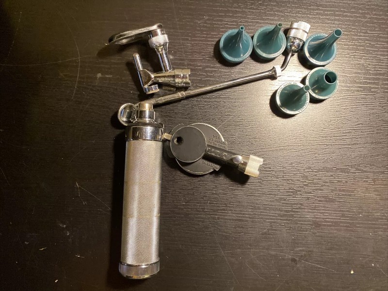 Vintage National medical doctors ear & nose testing tool