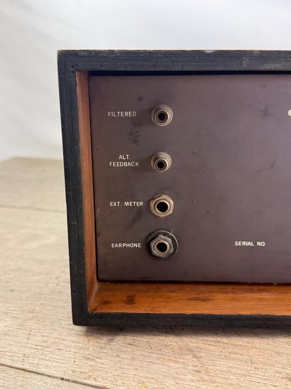 Vintage Electromyometer Analog Instrument Wood Case P-P Microvolts gallery